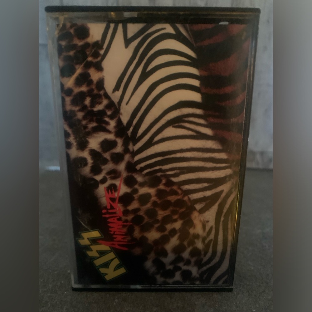 KISS Animalize Cassette Tape